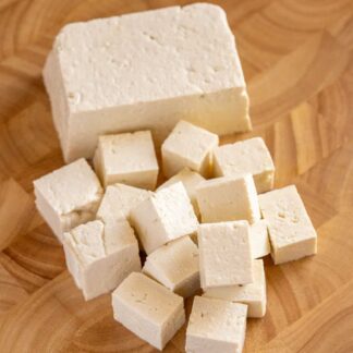 Fresh pressed tofu