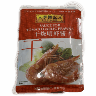 Tomato garlic prawn sauce